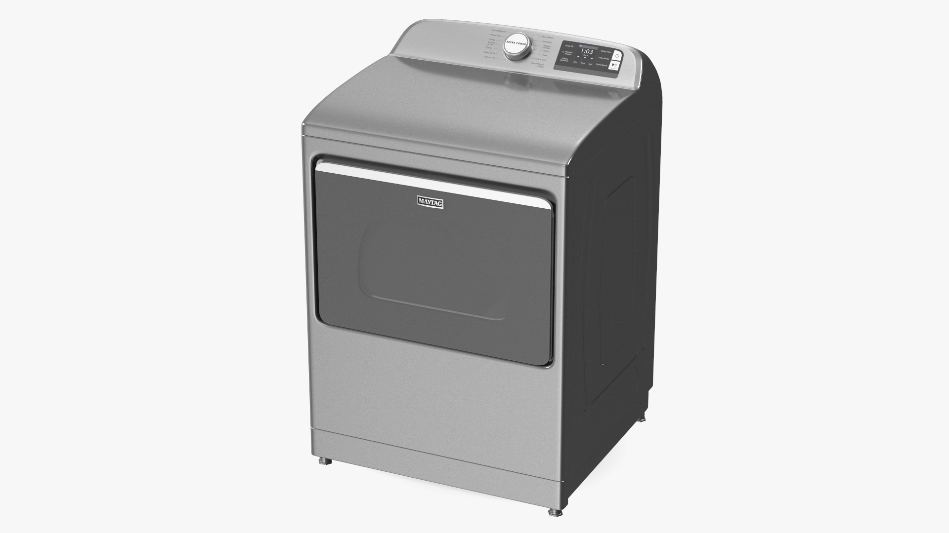 Maytag Clothes Dryer Machine Metallic 3D