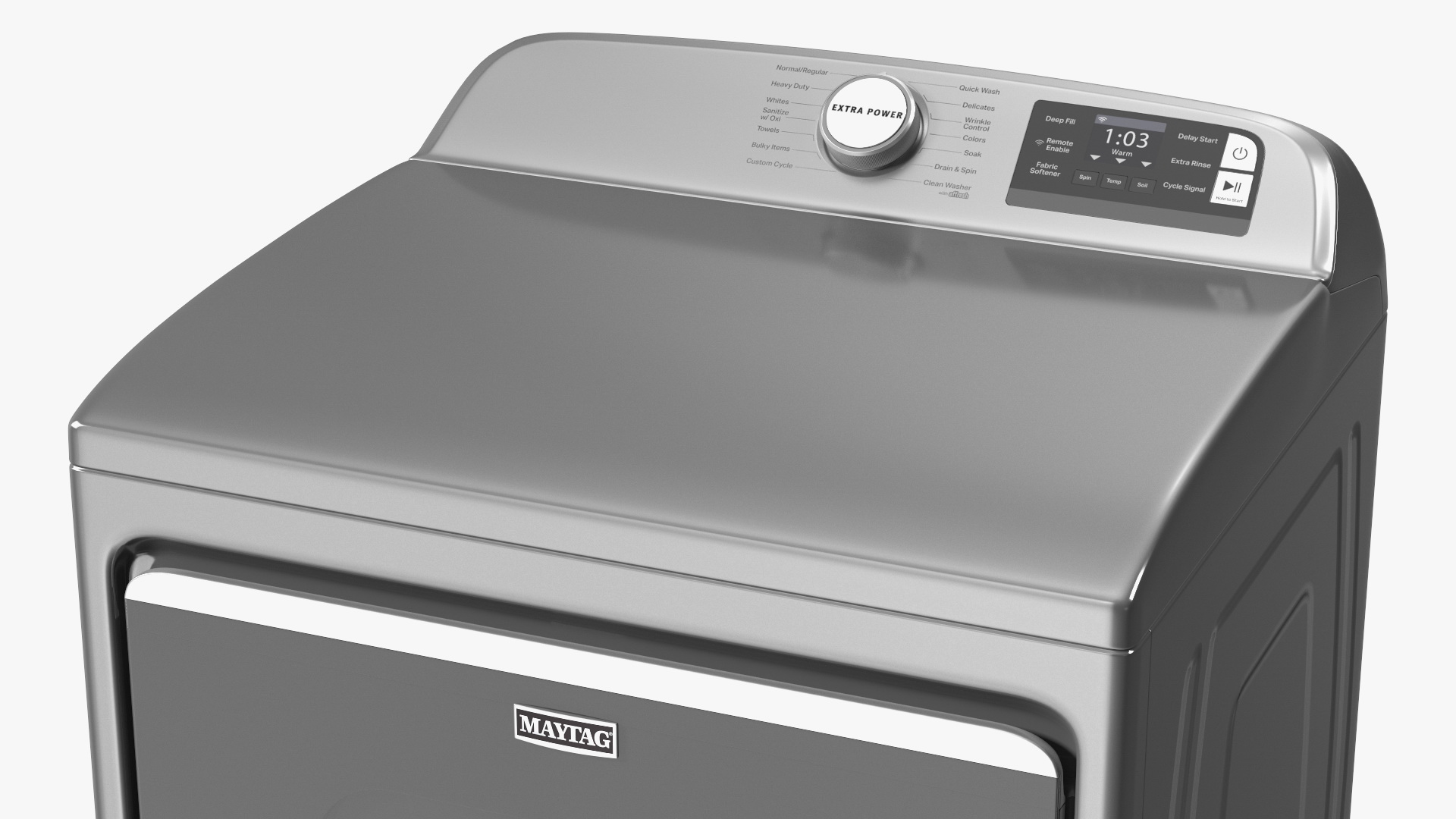 Maytag Clothes Dryer Machine Metallic 3D