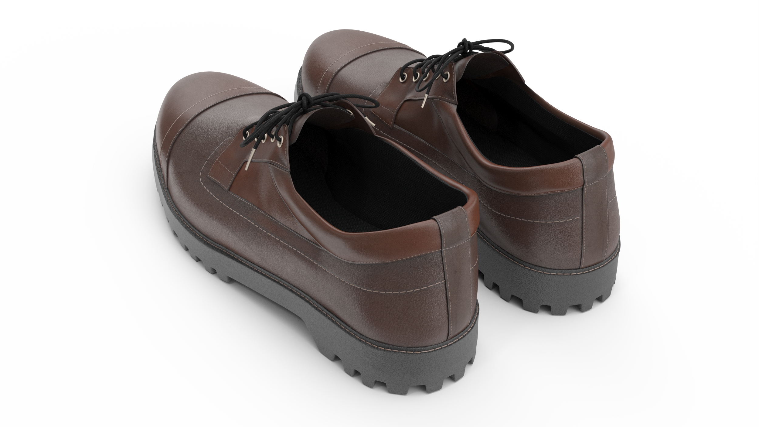 3D model Classic Men Leather Shoes