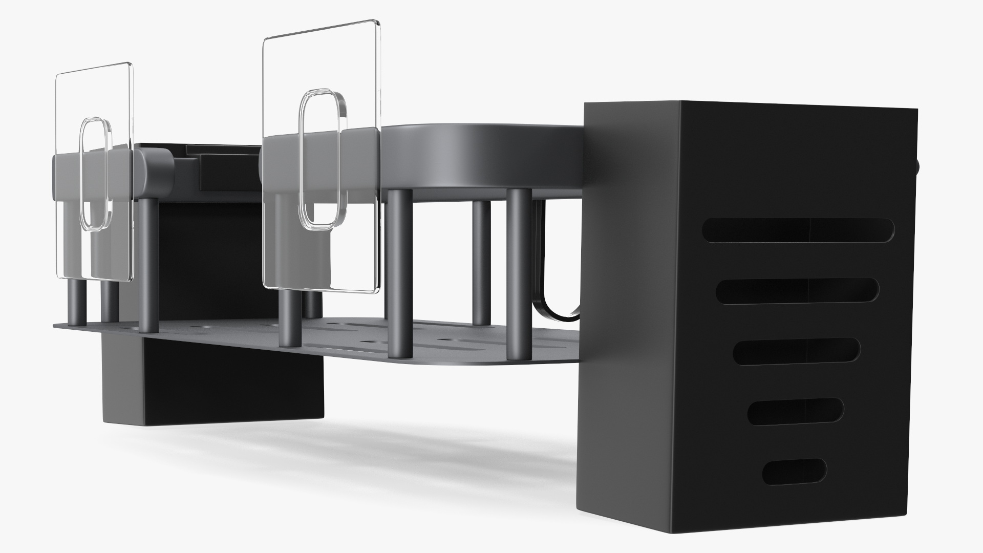 3D Washbasins Organizer Black