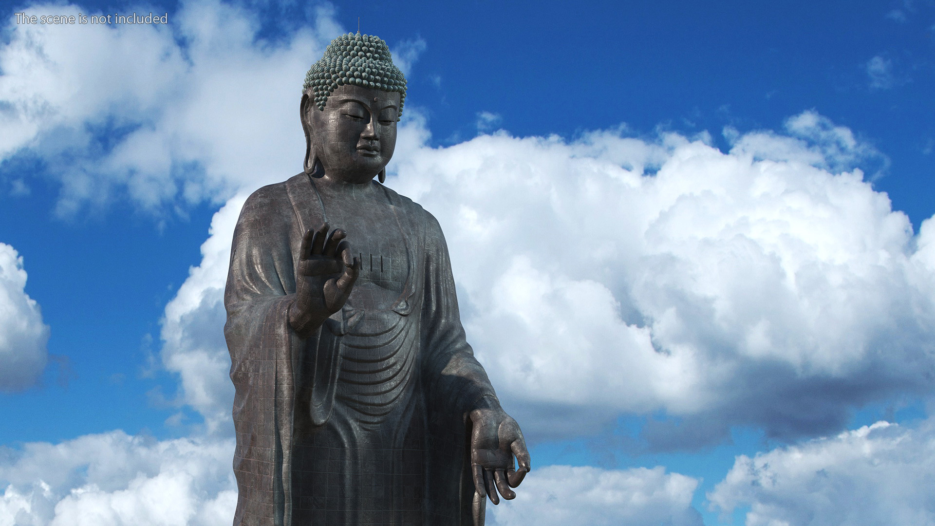 Ushiku Daibutsu Buddha 3D
