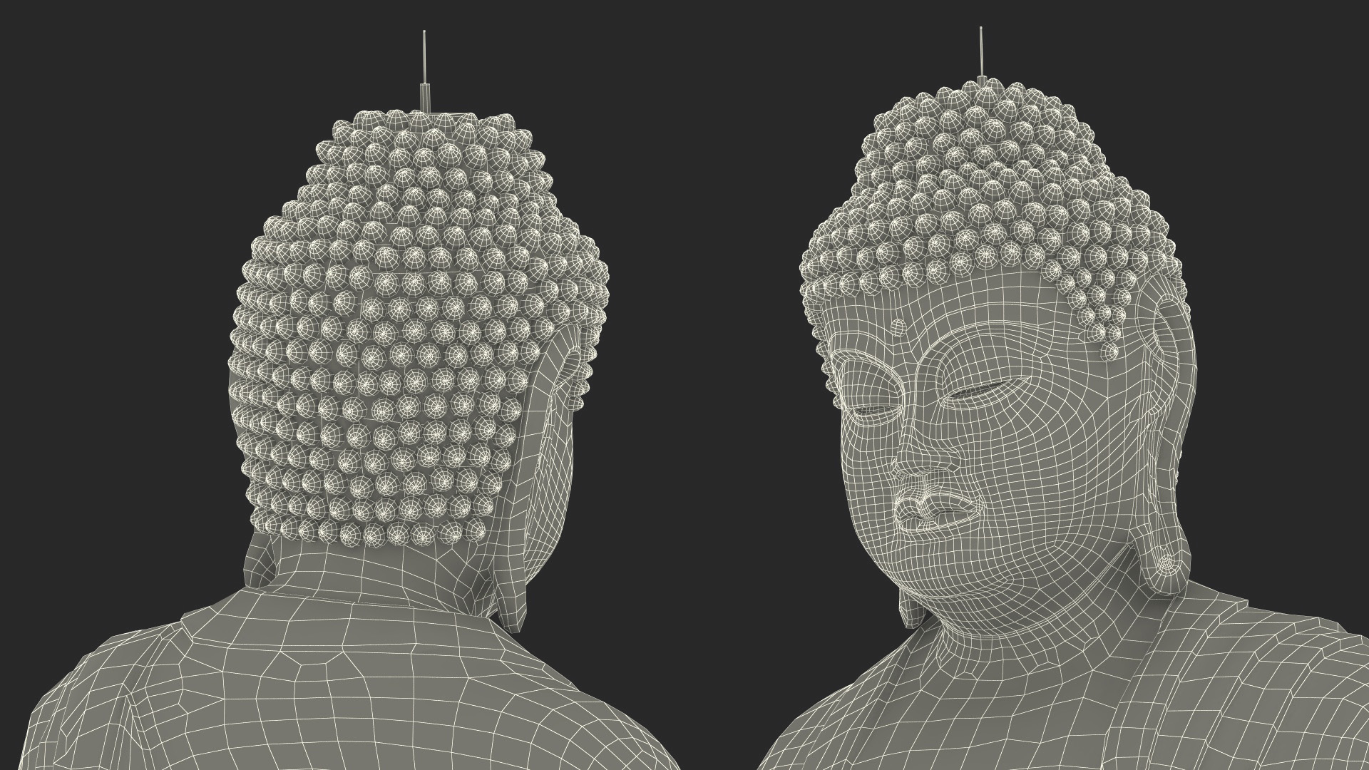 Ushiku Daibutsu Buddha 3D