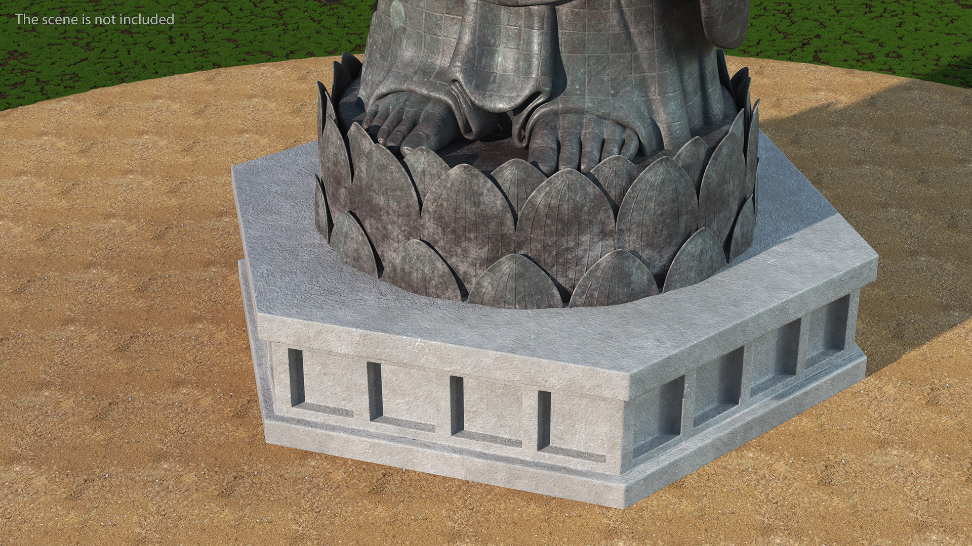Ushiku Daibutsu Buddha 3D
