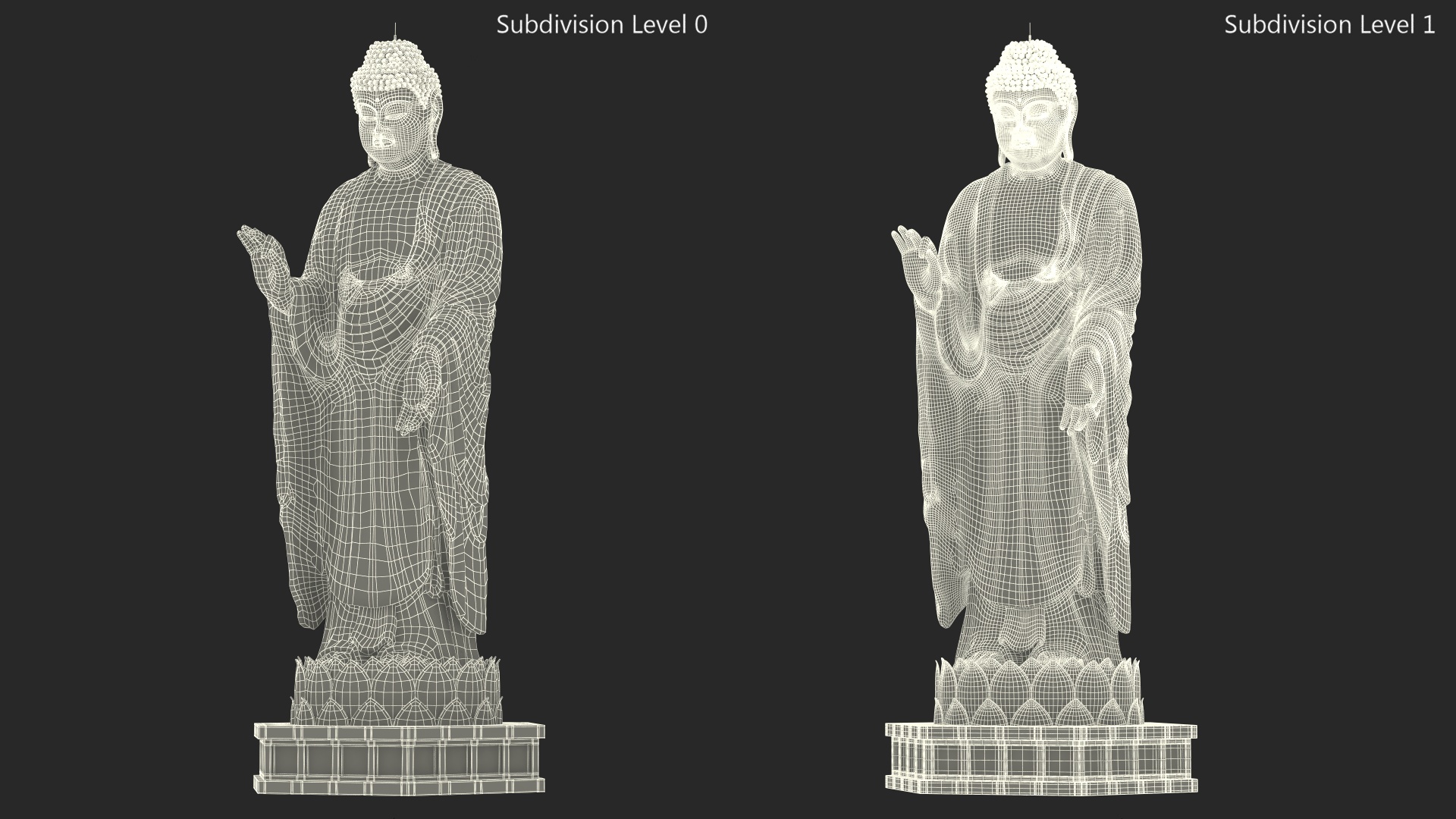 Ushiku Daibutsu Buddha 3D