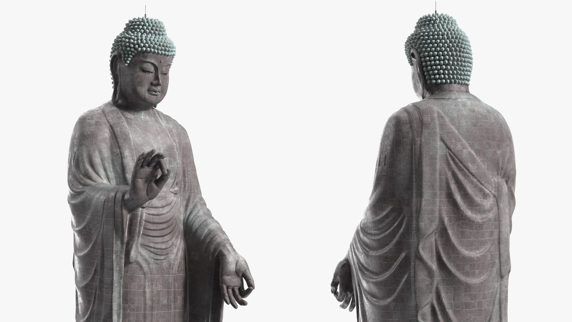 Ushiku Daibutsu Buddha 3D