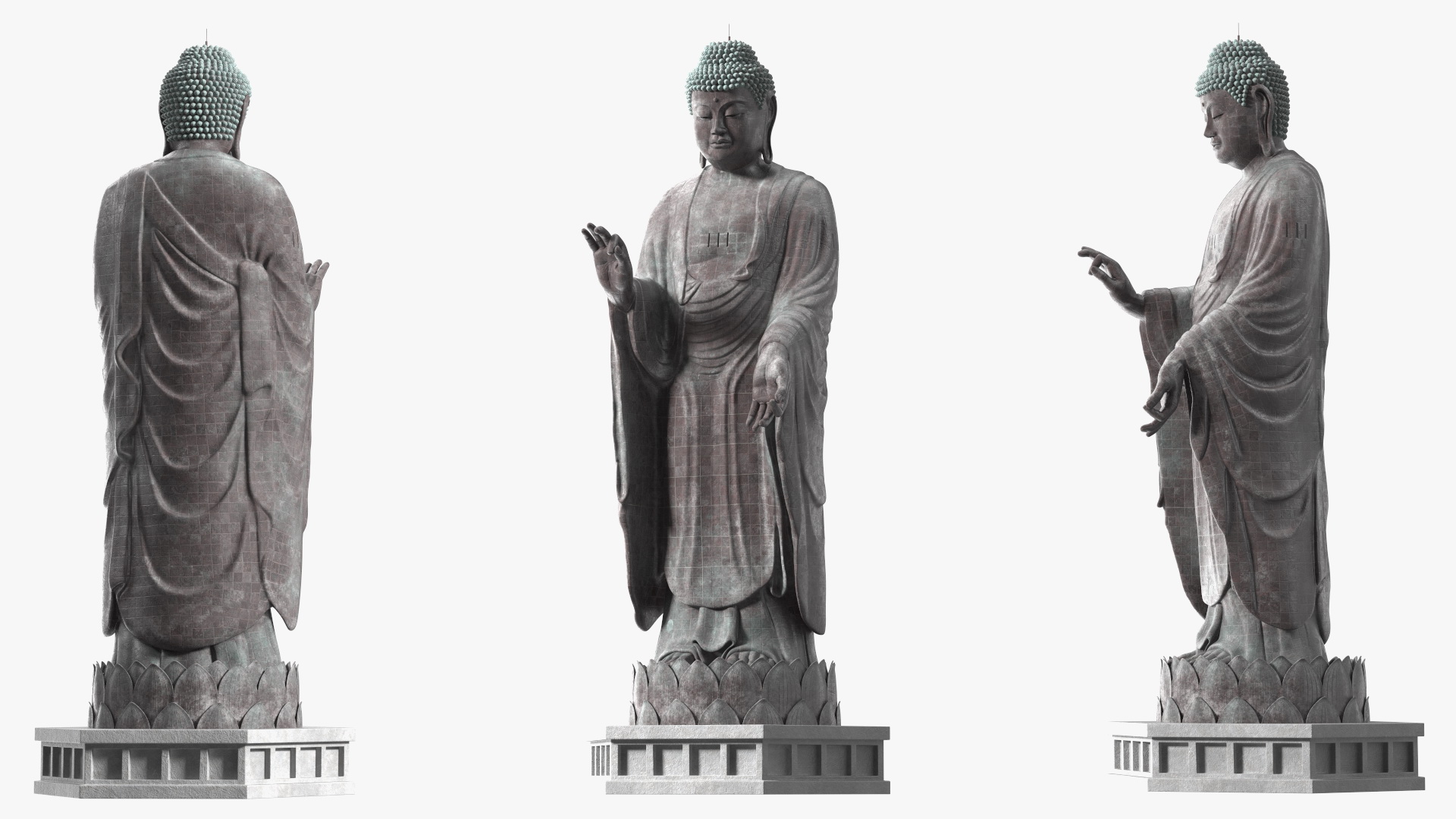 Ushiku Daibutsu Buddha 3D