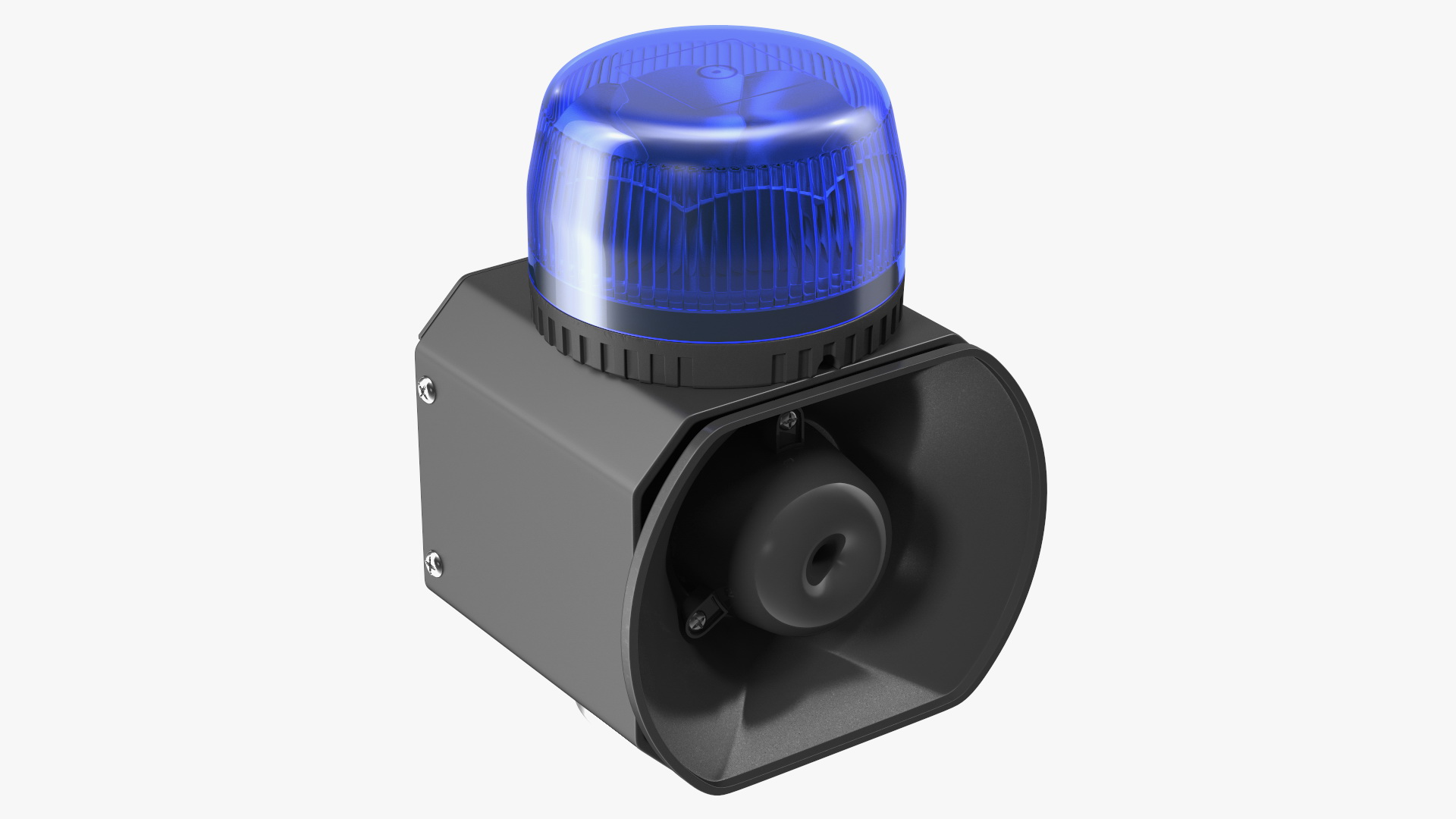 3D Magnetic Emergency Siren Beacon Blue