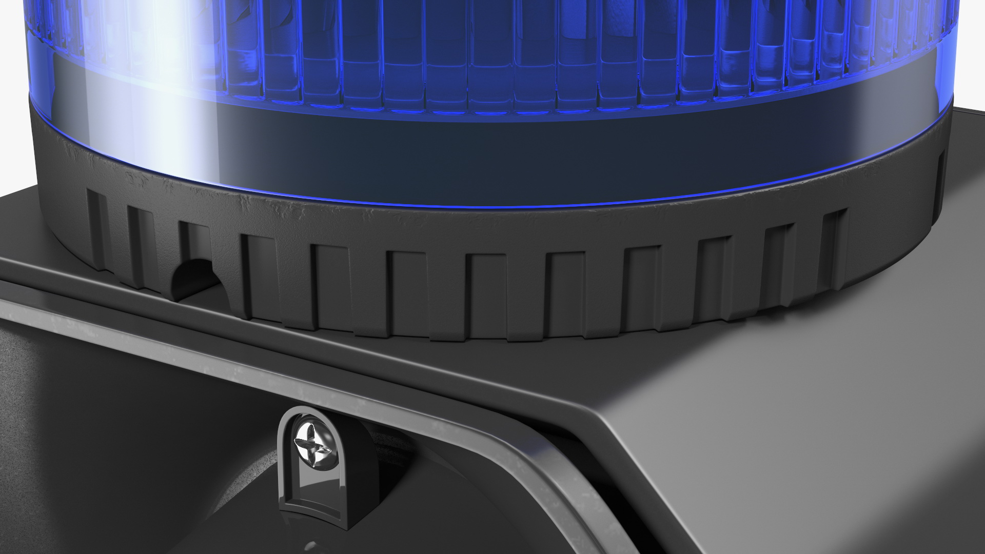 3D Magnetic Emergency Siren Beacon Blue