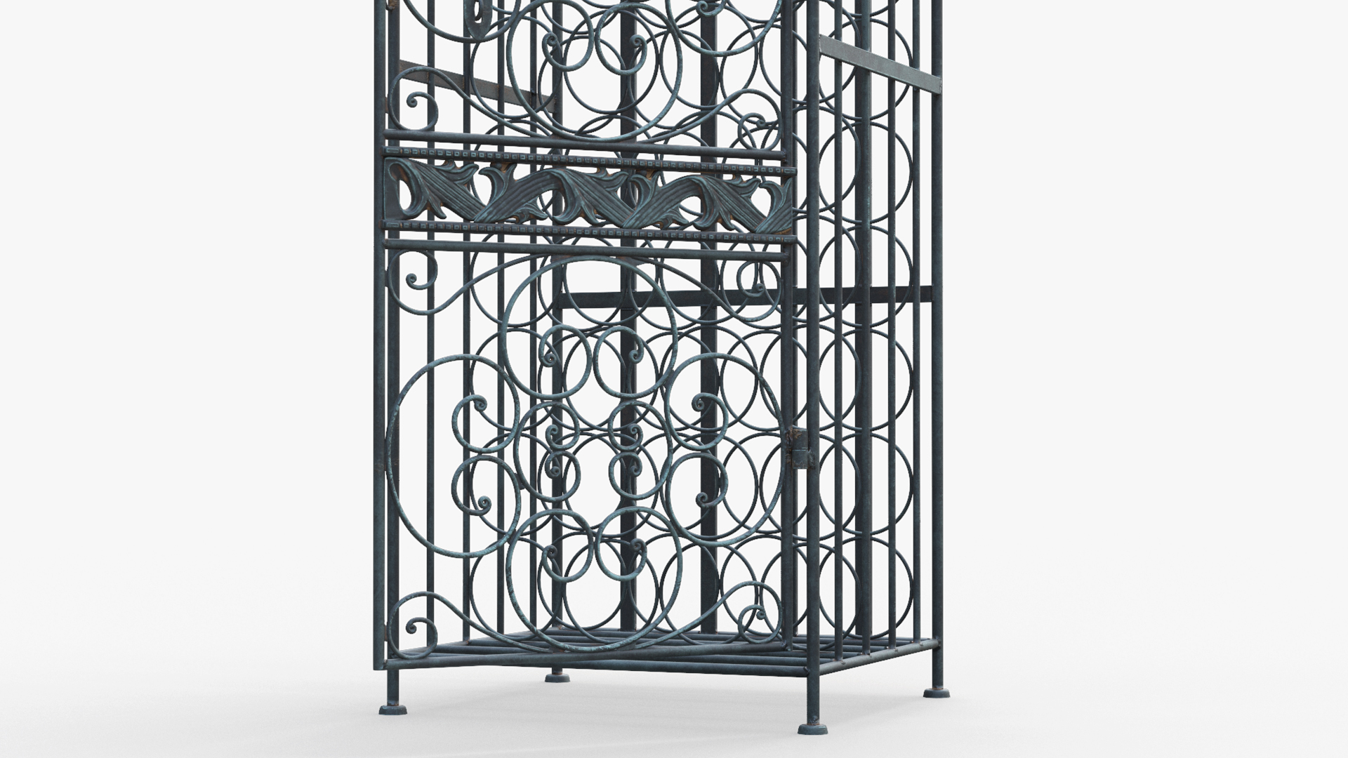 3D Wine Storage Rack Old Open