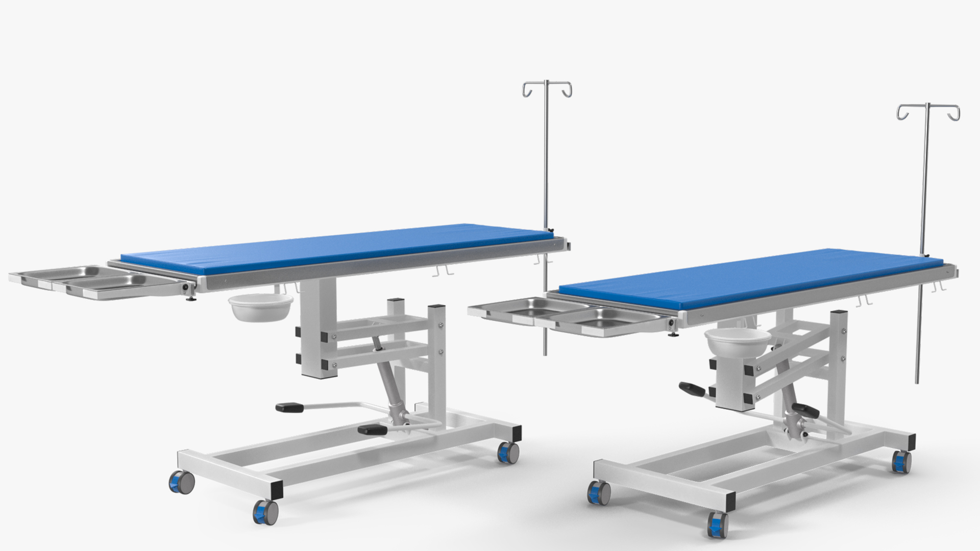 Examination Table for Veterinary Rigged 3D model