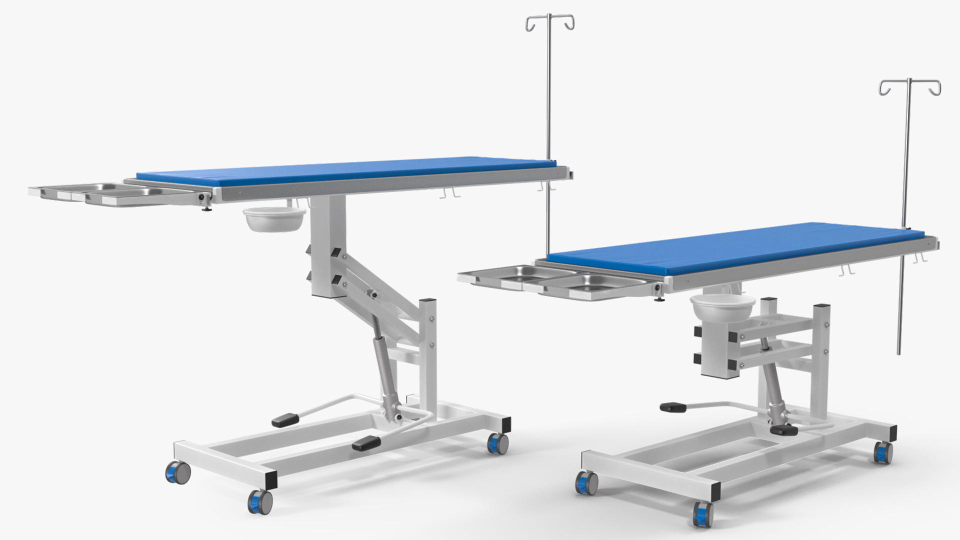 Examination Table for Veterinary Rigged 3D model