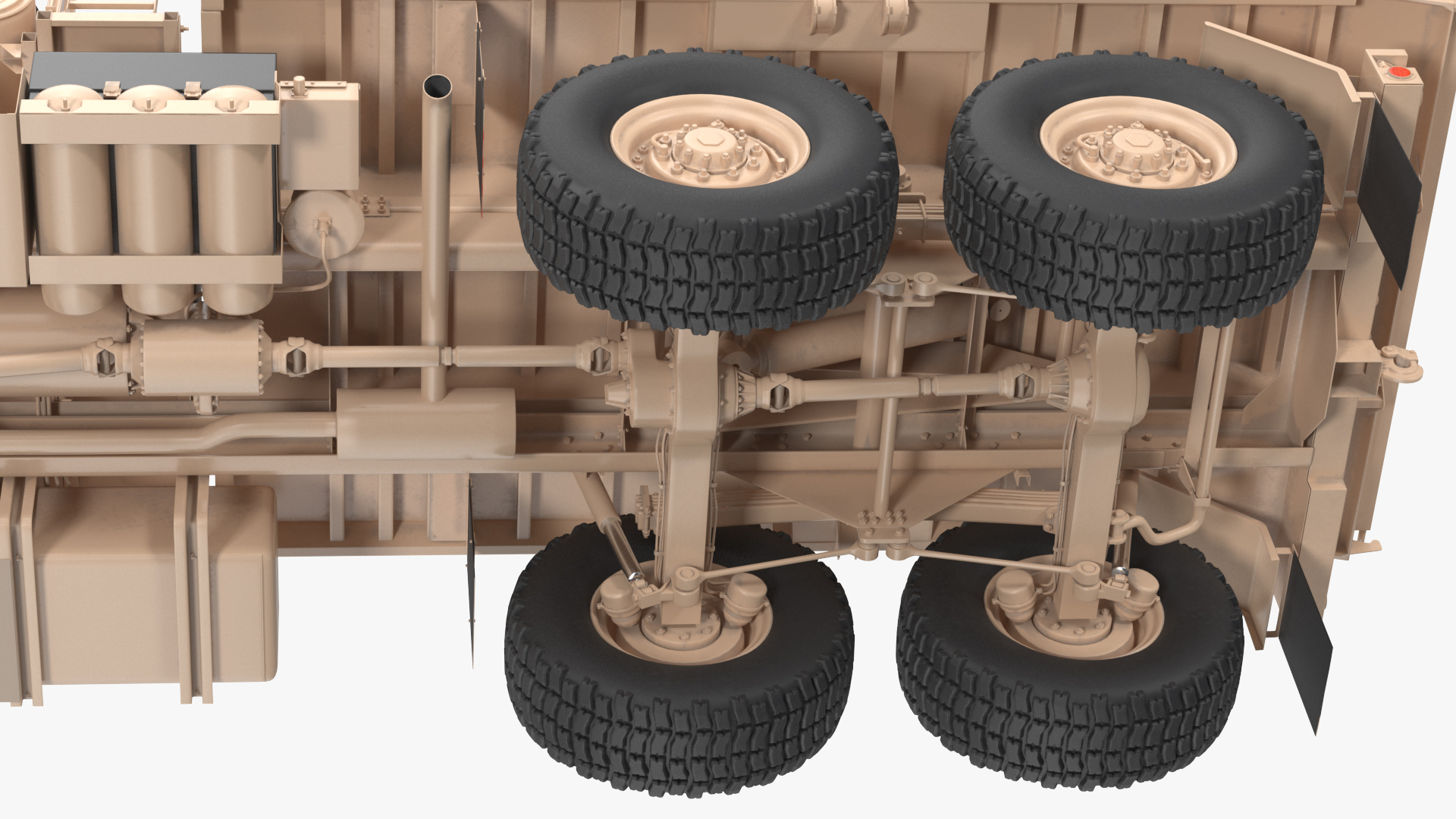 3D model Oshkosh FMTV 10 Ton Dump Truck