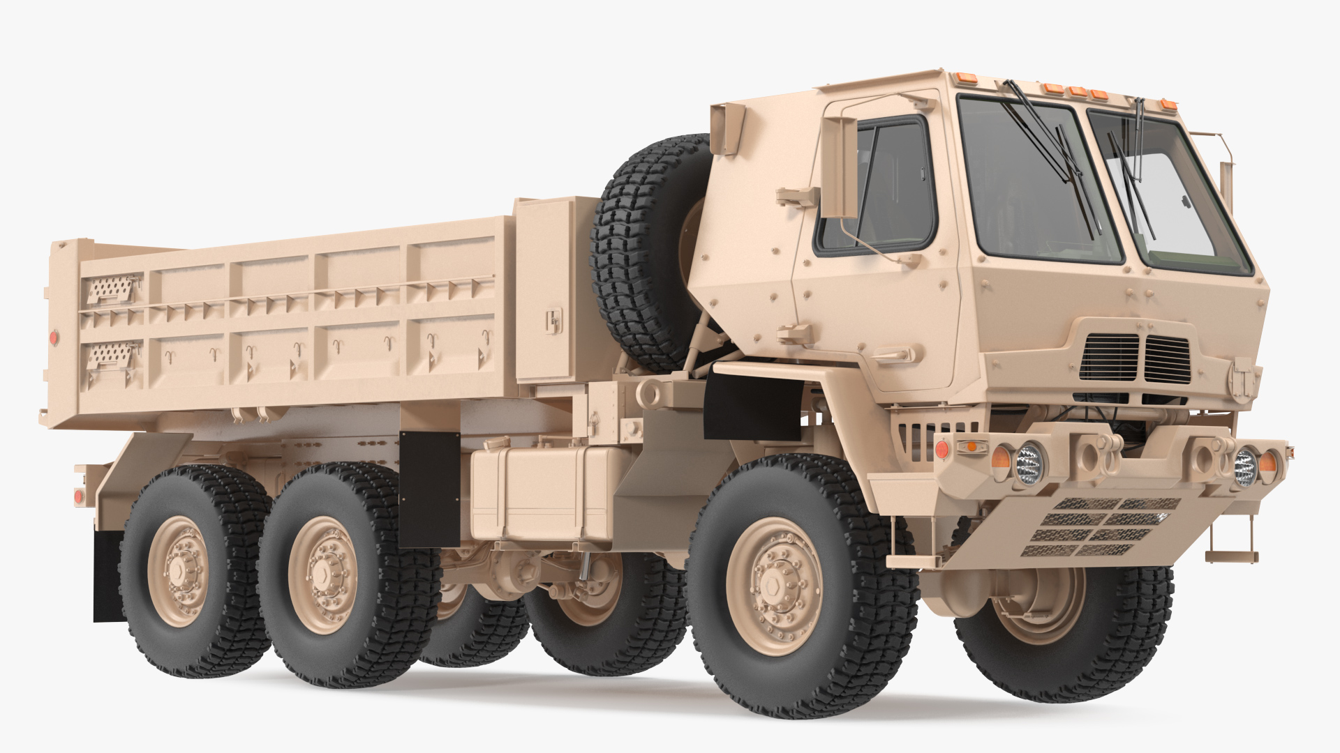 3D model Oshkosh FMTV 10 Ton Dump Truck