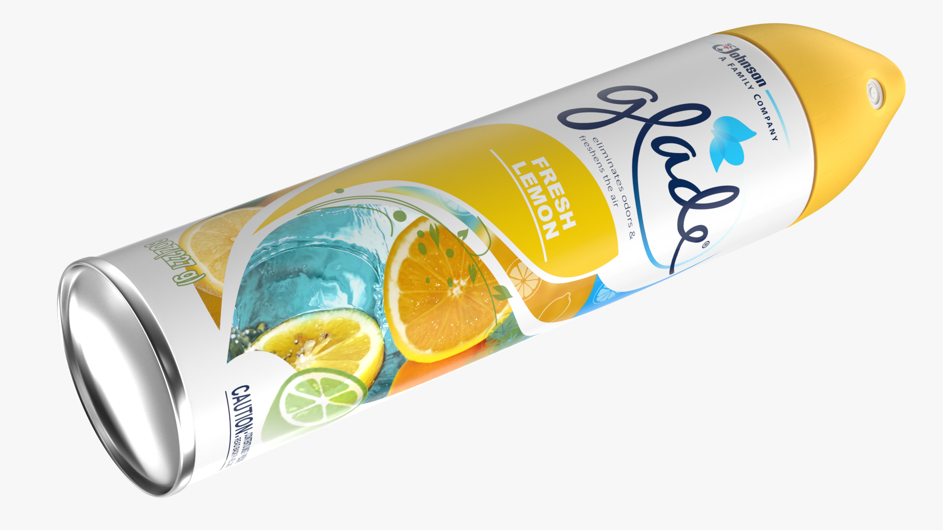 3D model Glade Air Freshener Aerosol Spray Lemon Fresh