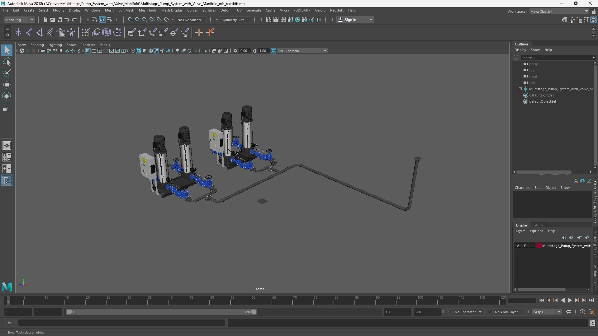 Multistage Pump System with Valve Manifold - view 11