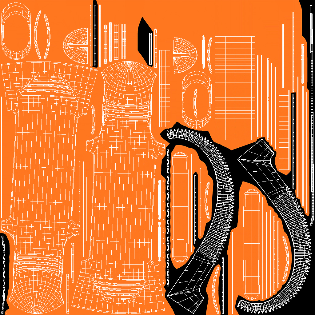 3D Saw Knife for Pumpkin