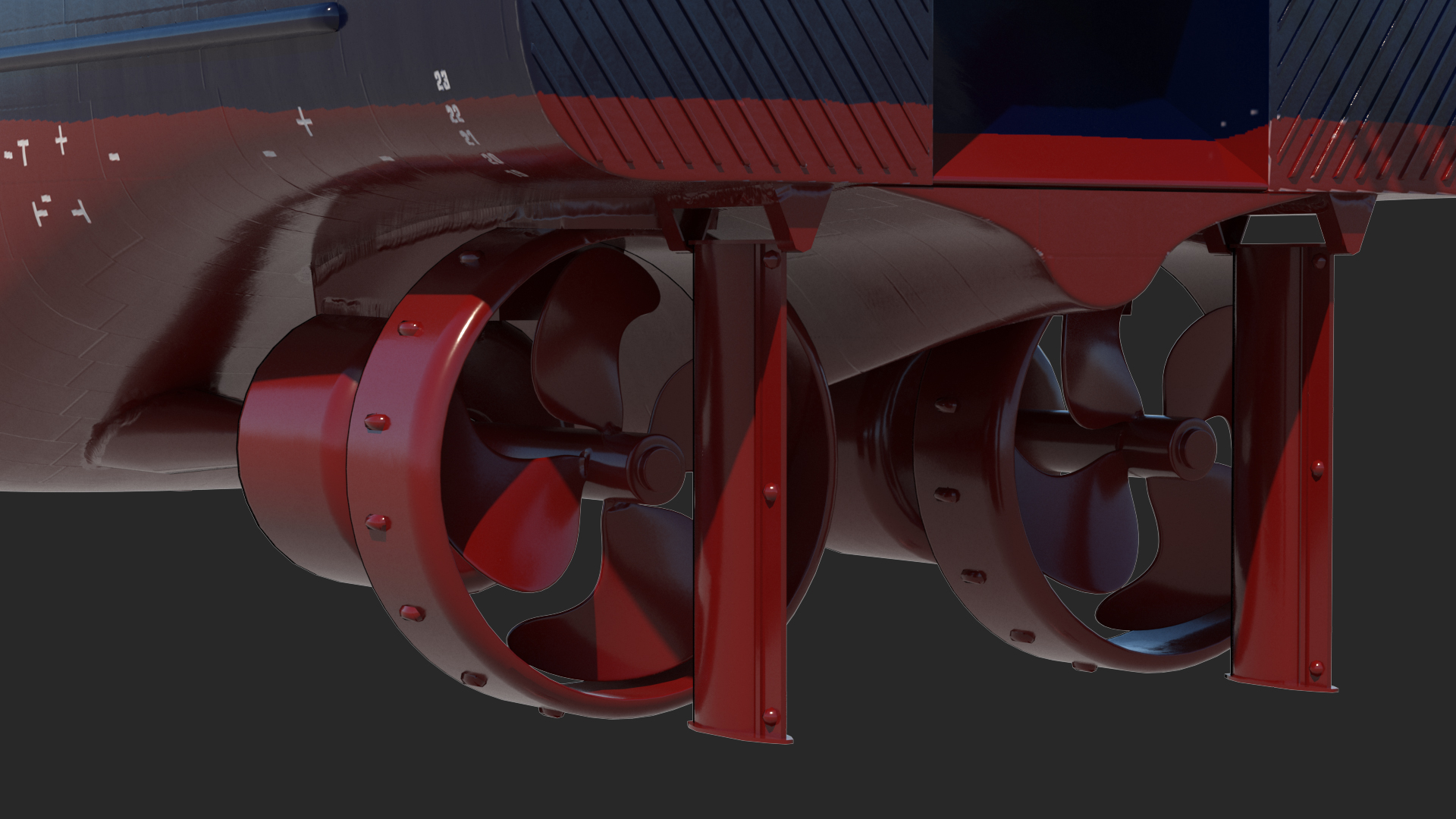 ARAHO Freezer Processor Factory Trawler 3D model