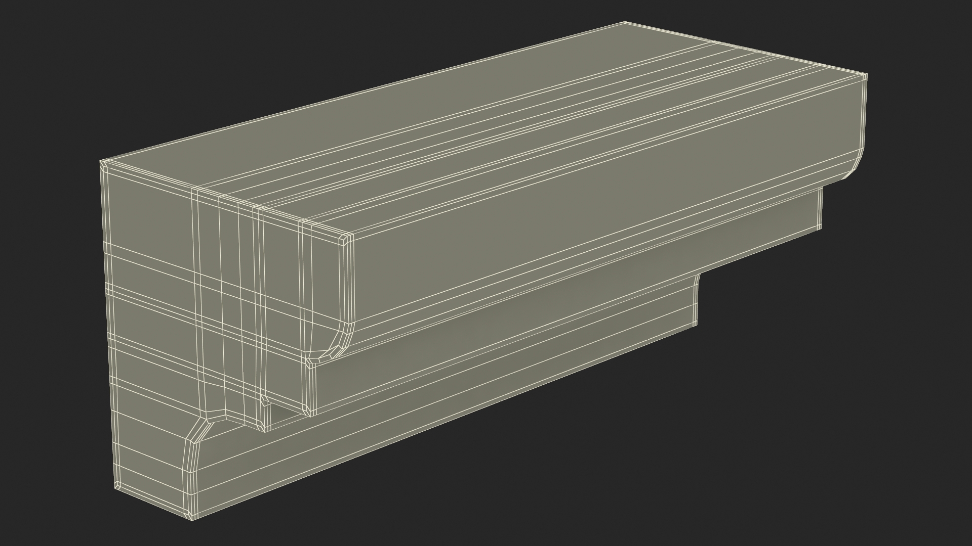 3D Architectural Molding Gypsum Type 10