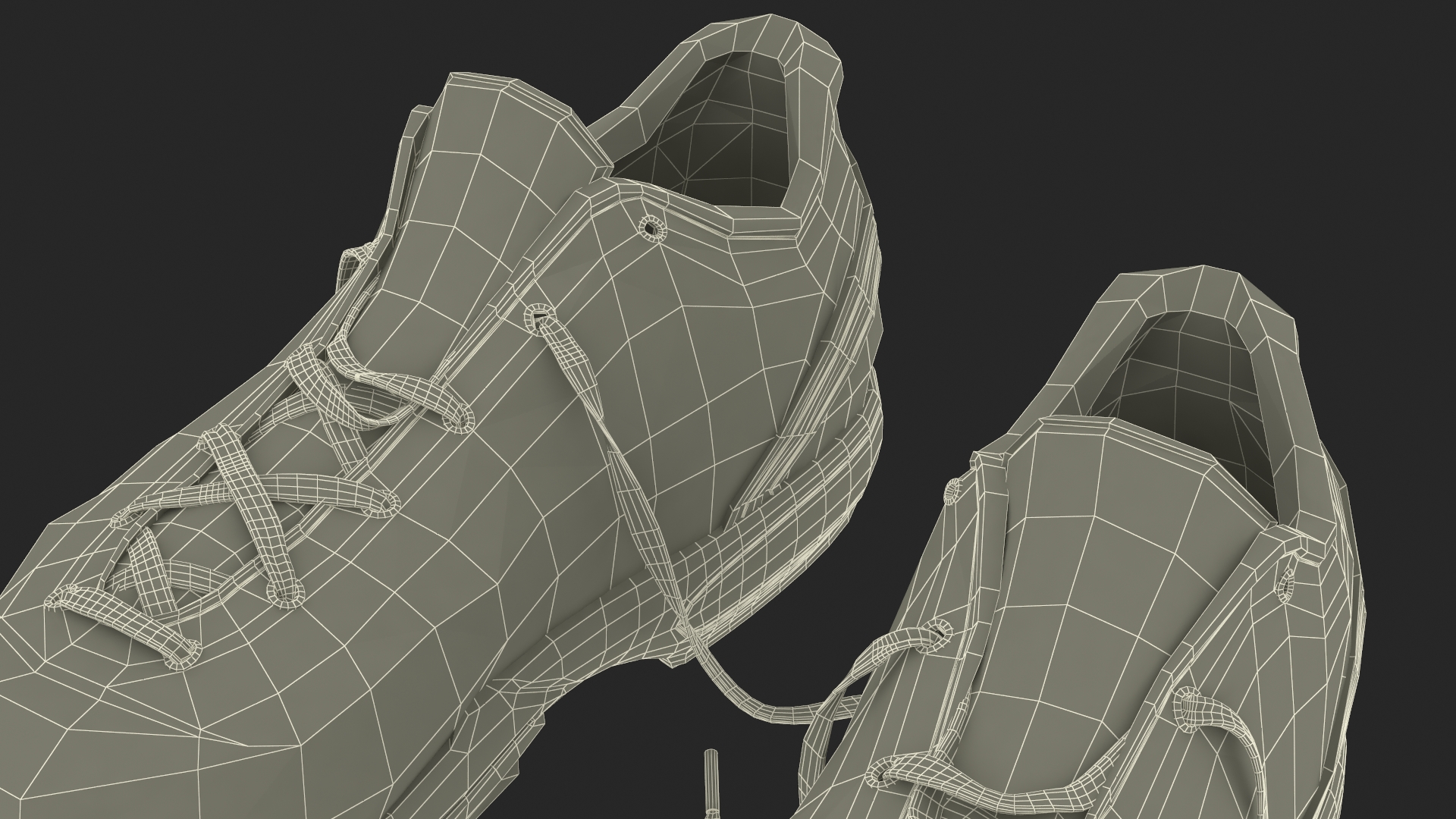 3D Nike Zoom Kobe 6 Basketball Shoes model