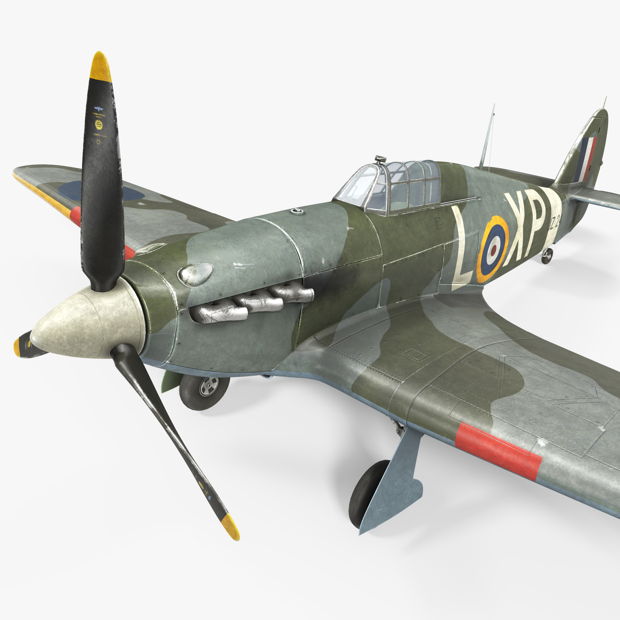 Hawker Hurricane Weathered, view 8