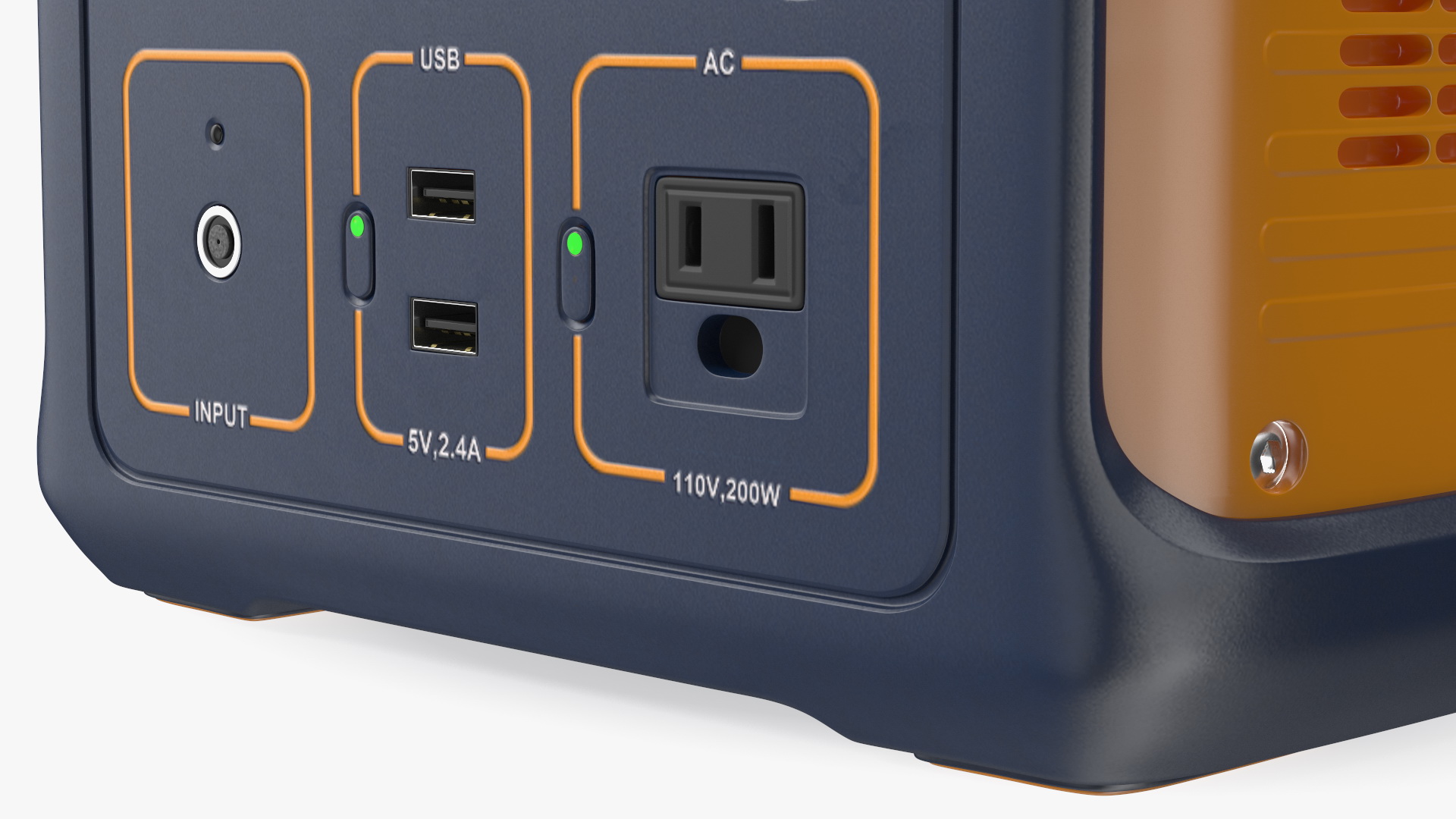 3D High Capacity Portable Power Station