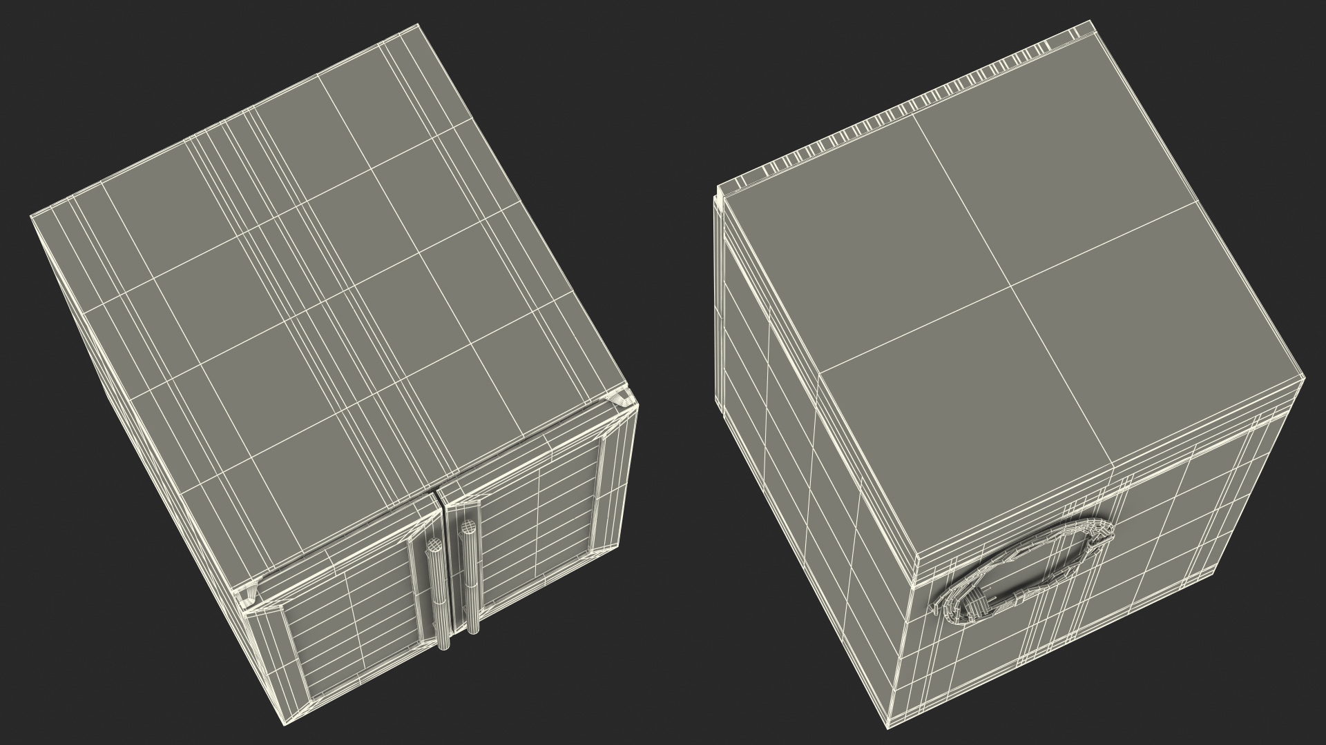 Wine Cooler Compact Dual Zone 3D model