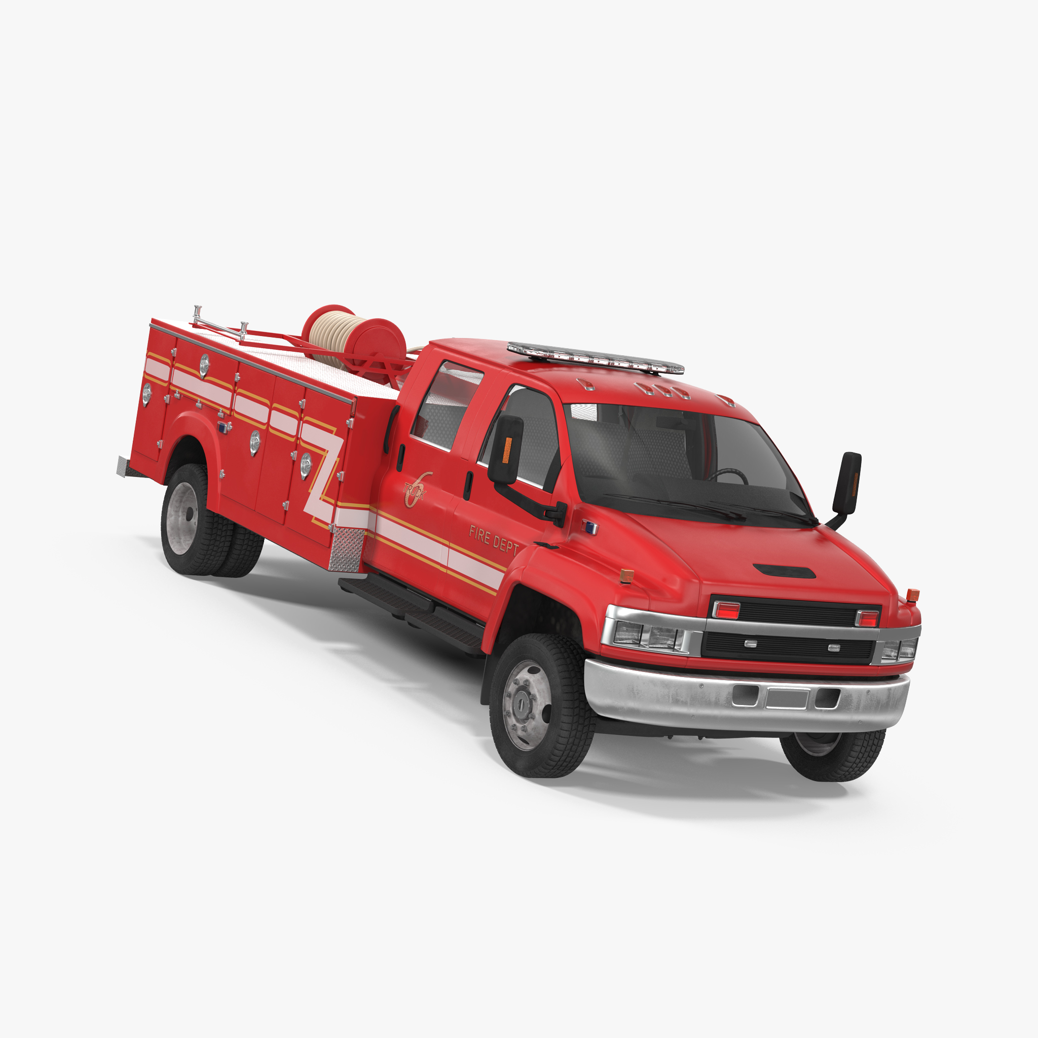 Fire Truck 3D Model