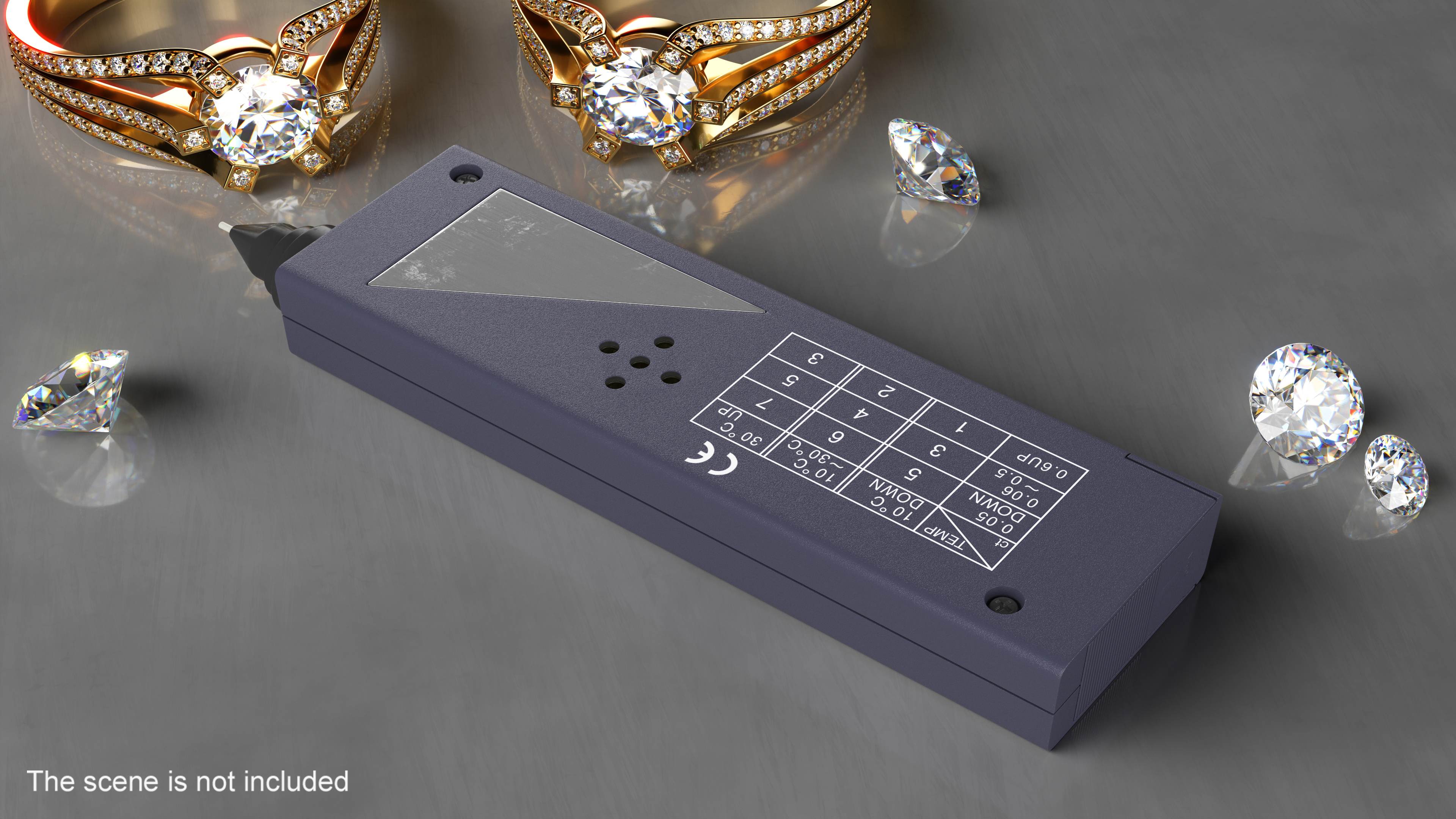 Diamond Tester 3D model