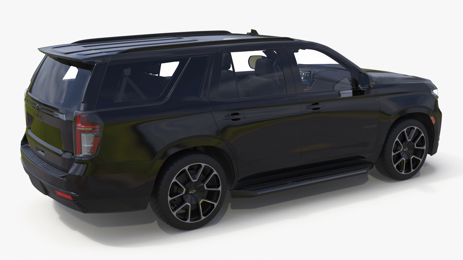 3D model SUV Chevrolet Tahoe 2024 Black
