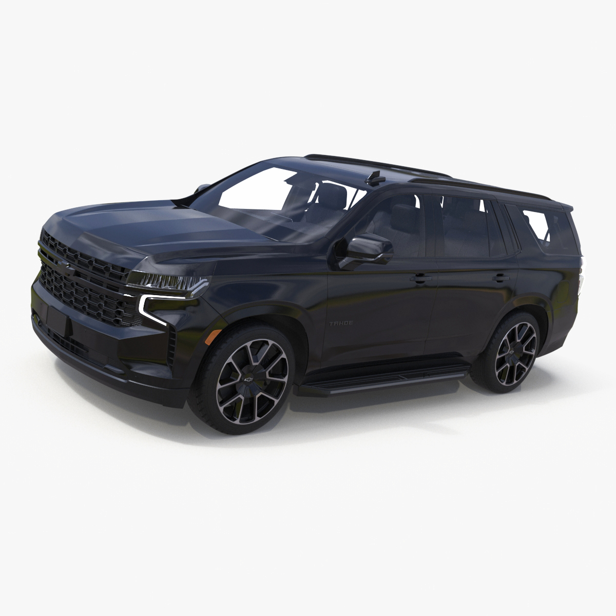 3D model SUV Chevrolet Tahoe 2024 Black