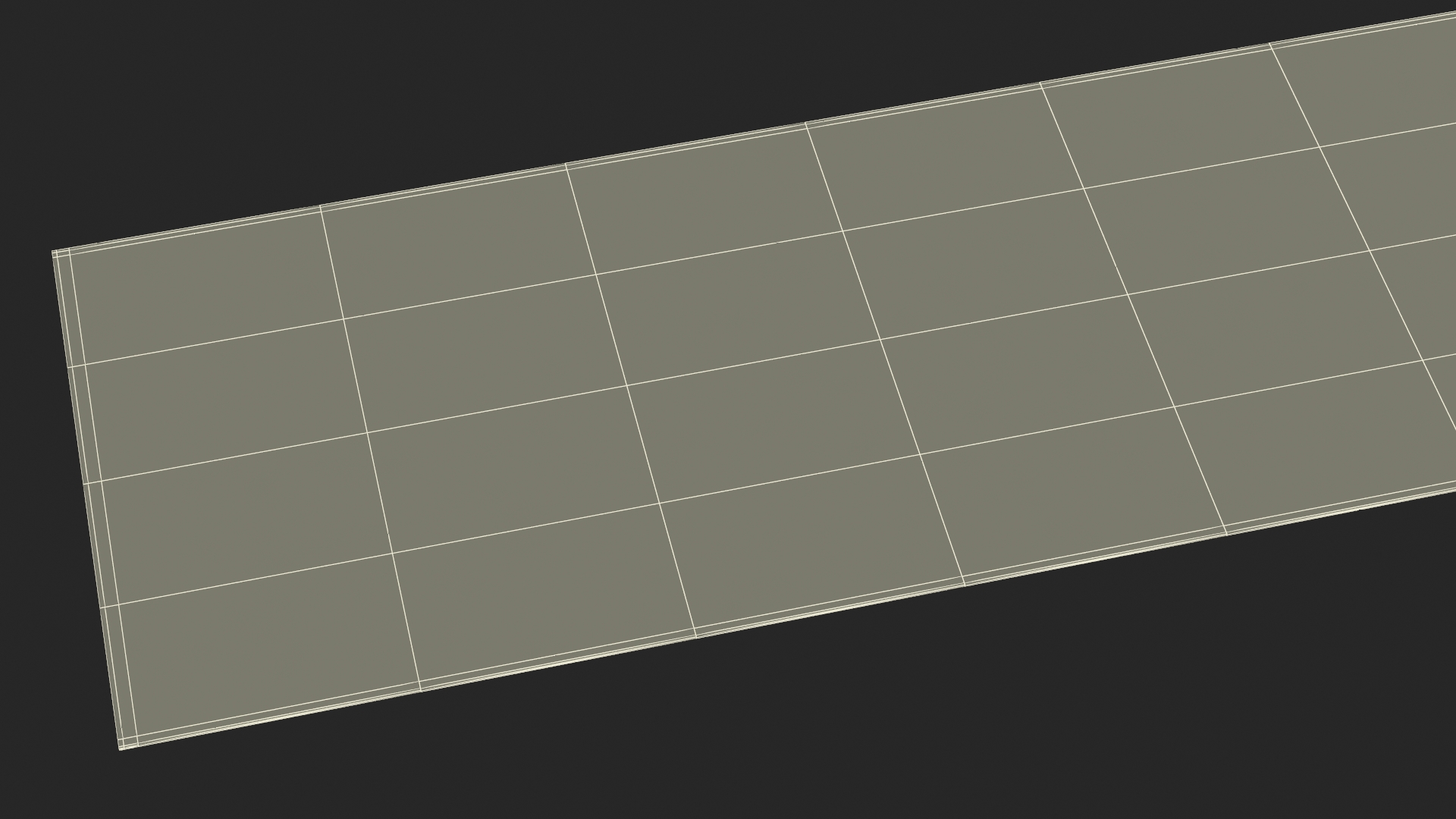 3D Event Admission Blank Ticket model