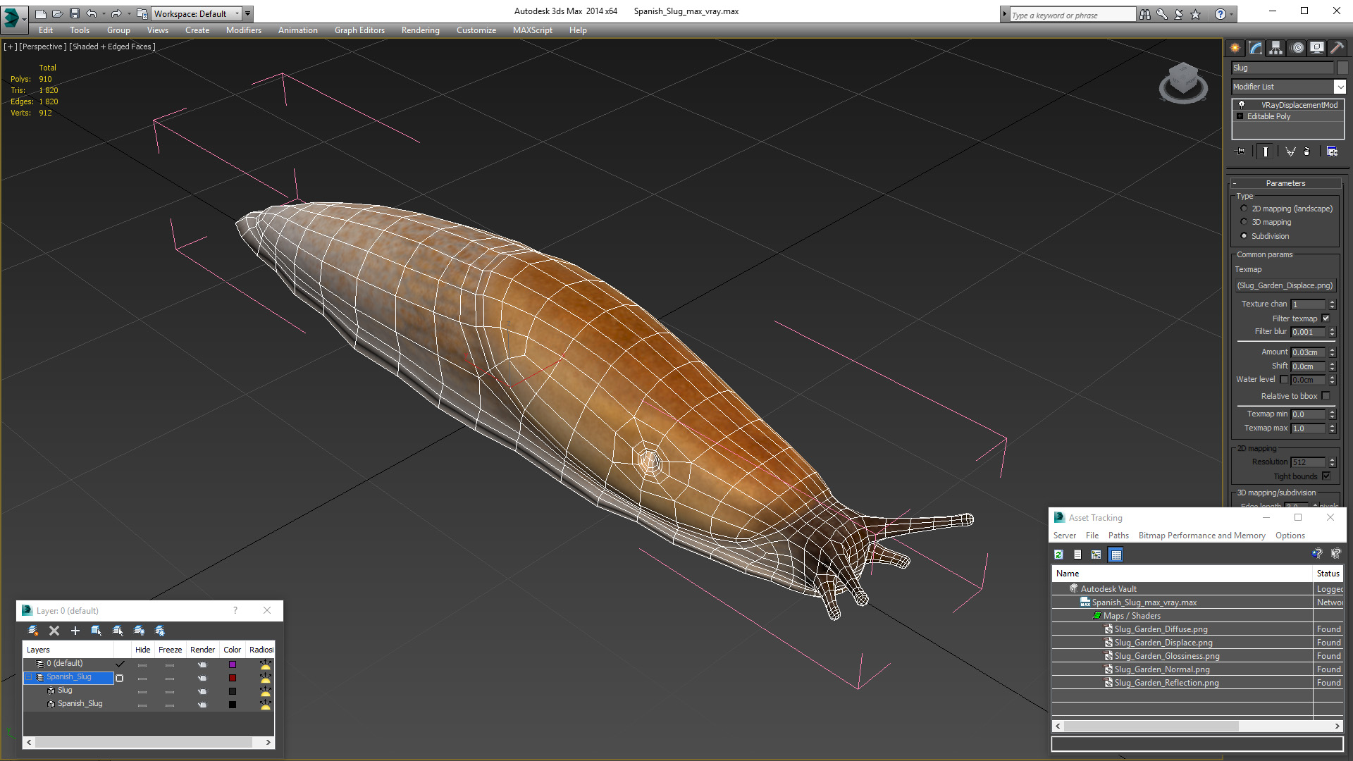 Spanish Slug 3D