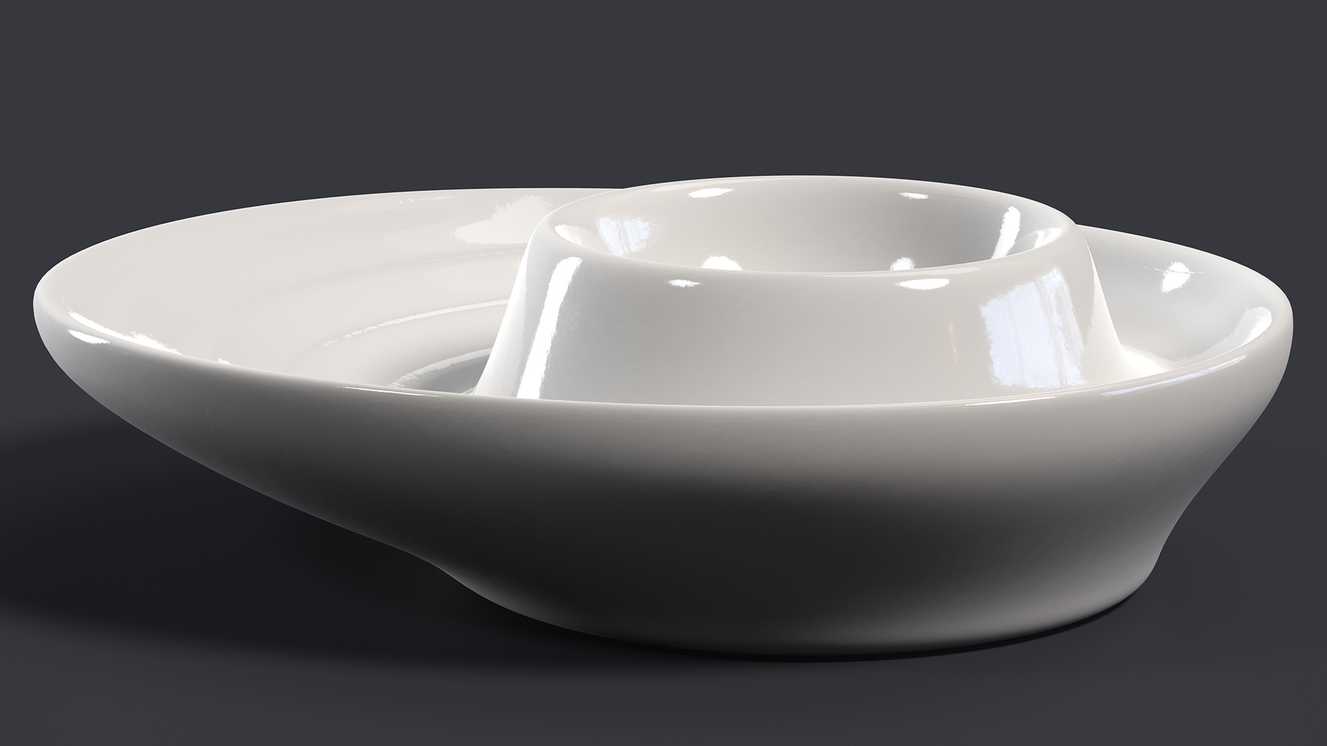 Flat Egg Cup 3D