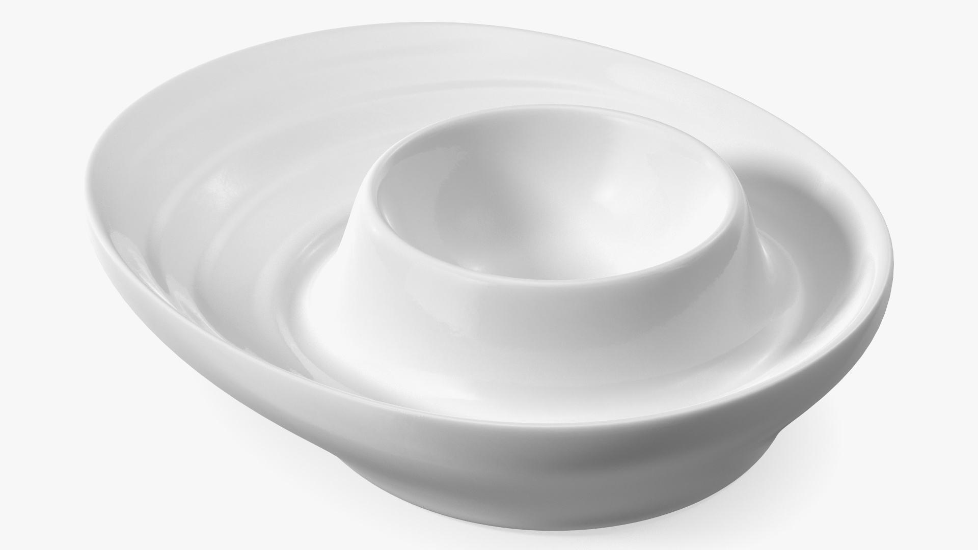 Flat Egg Cup 3D