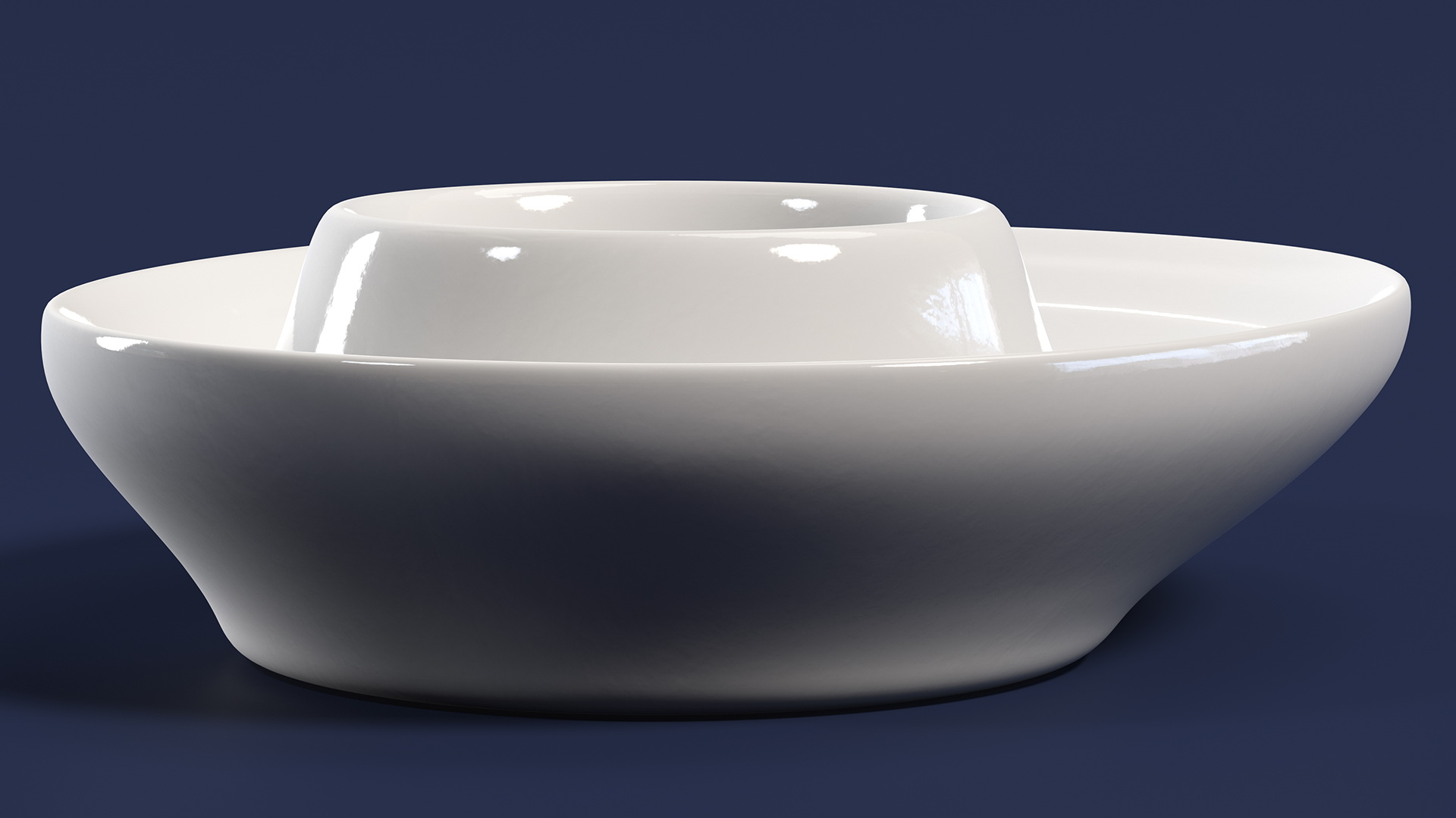 Flat Egg Cup 3D