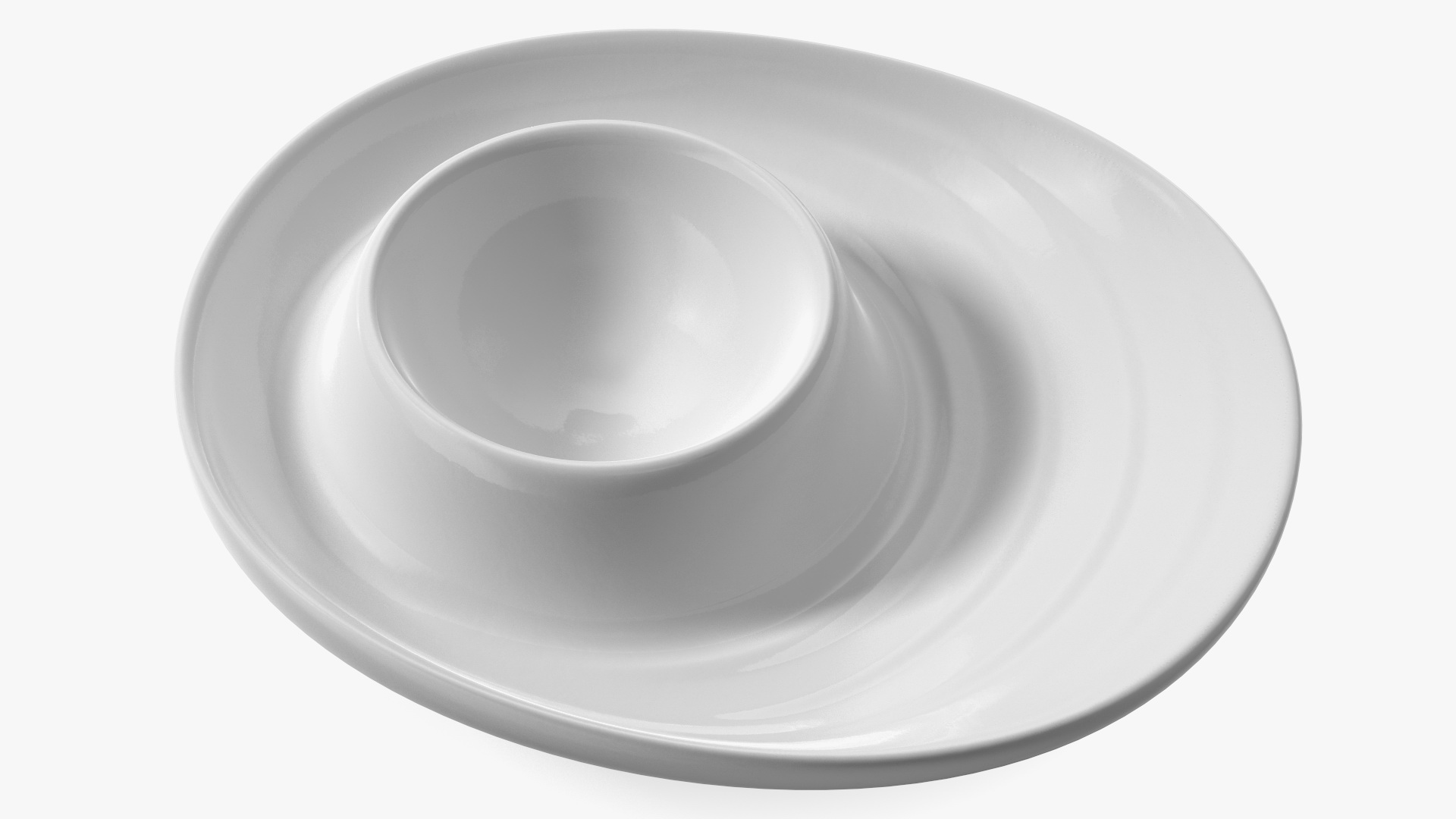 Flat Egg Cup 3D