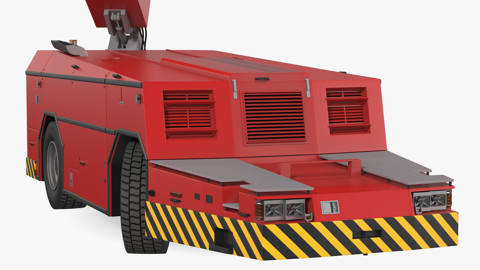 3D model Deicing Vehicle Generic Working Position