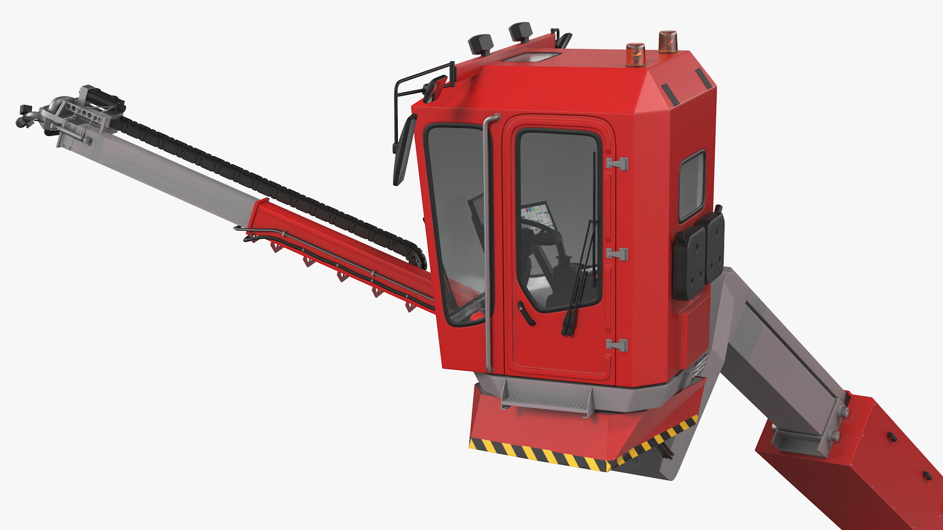 3D model Deicing Vehicle Generic Working Position