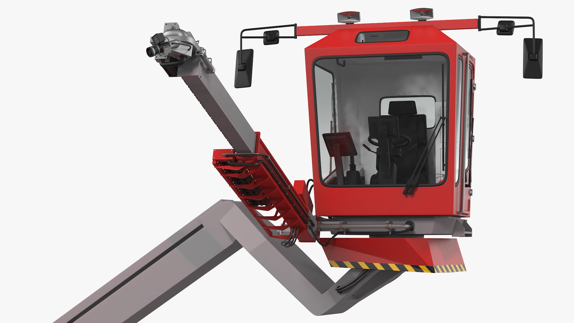 3D model Deicing Vehicle Generic Working Position