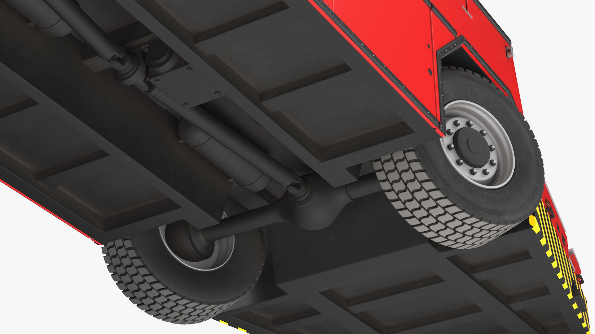 3D model Deicing Vehicle Generic Working Position