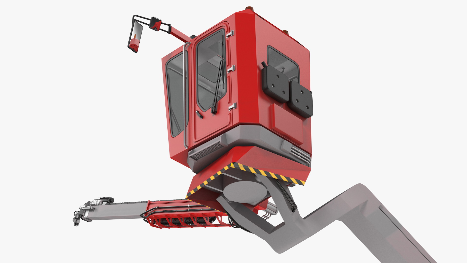 3D model Deicing Vehicle Generic Working Position
