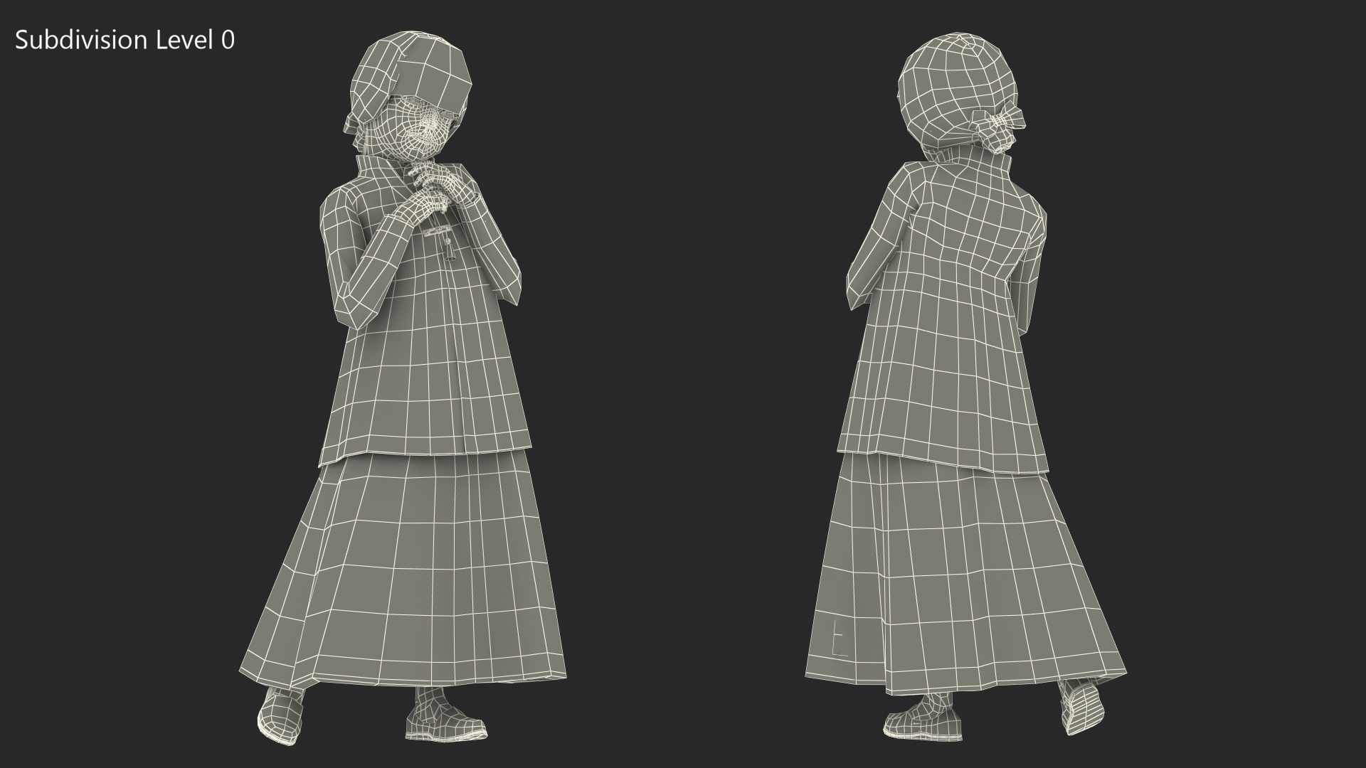 3D Shy Chinese Baby Girl