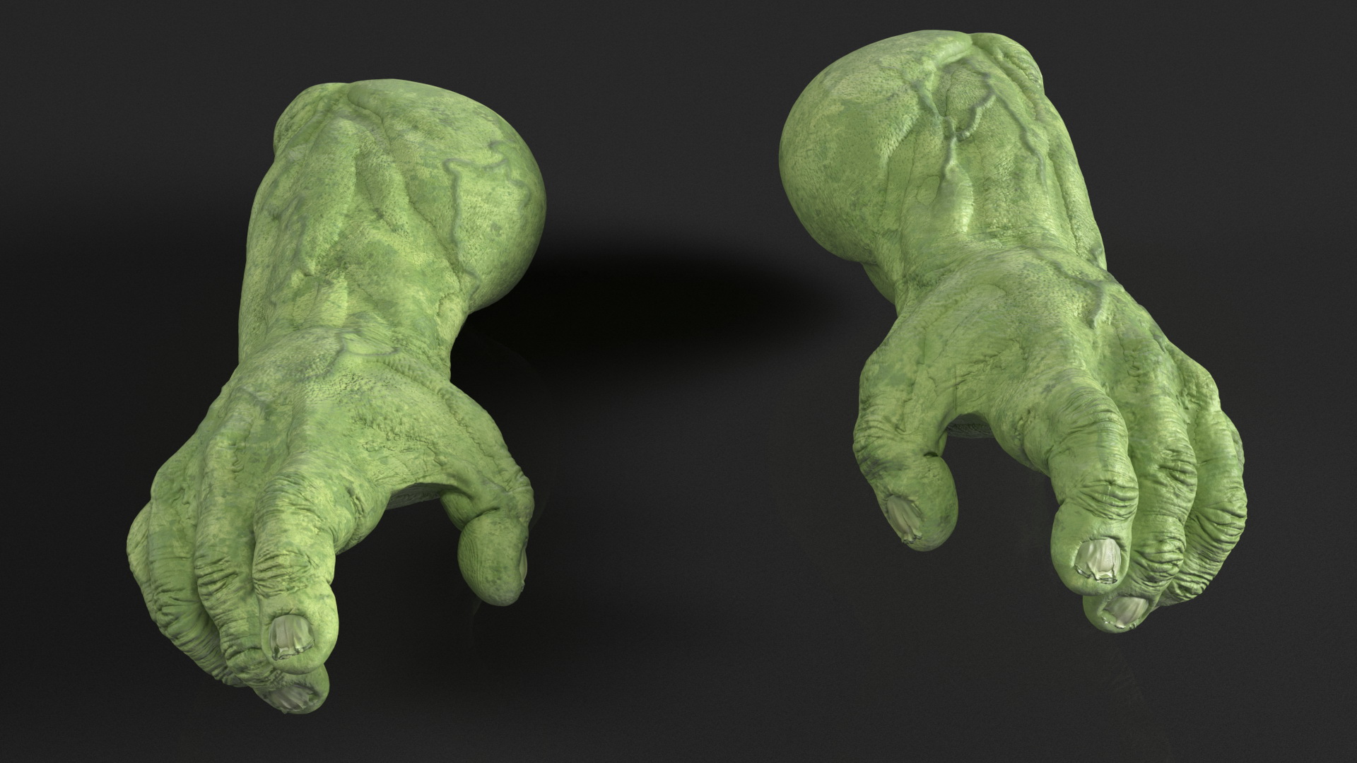 3D model Hulk Hands Idle