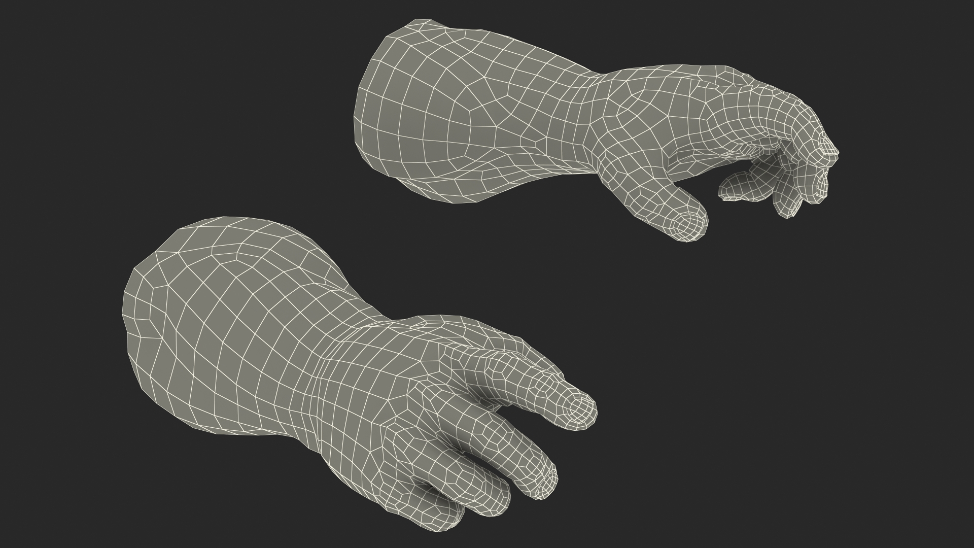 3D model Hulk Hands Idle