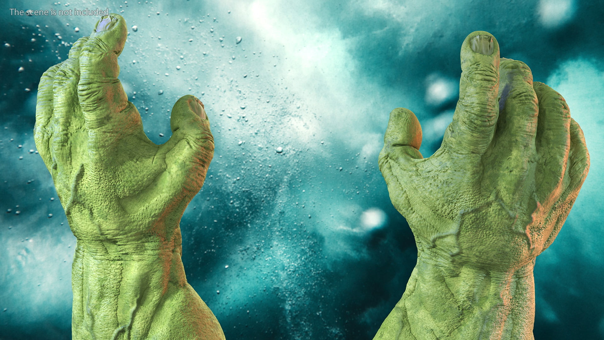 3D model Hulk Hands Idle