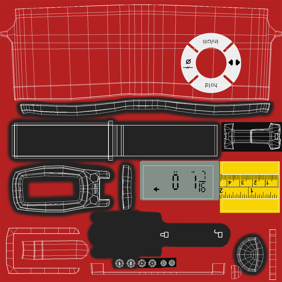 Digital Distance Meter 3D