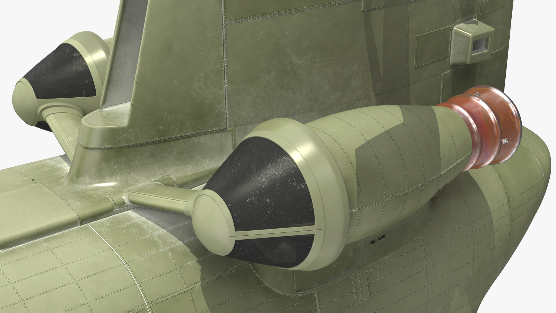3D US Army Transport Helicopter With Howitzer M777 155mm model
