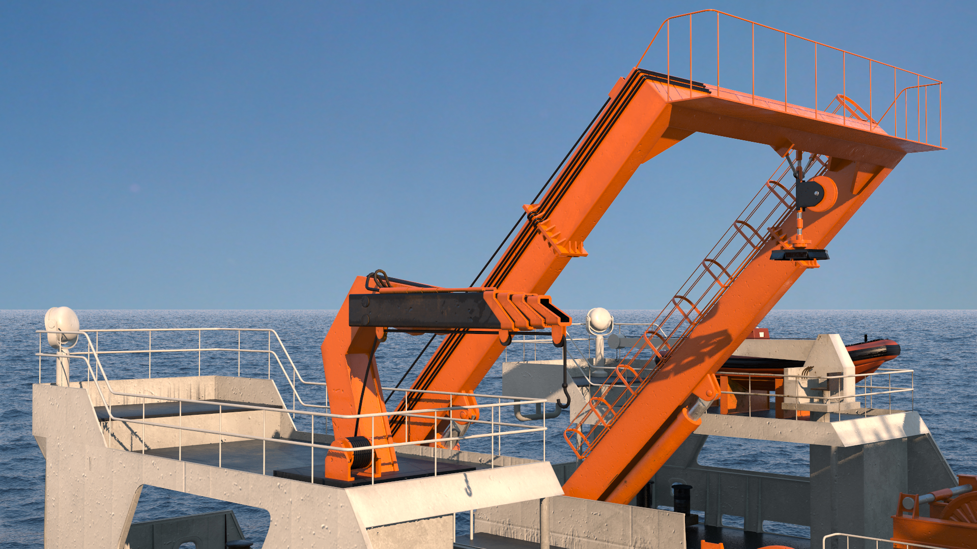 3D Multipurpose Research Vessel model