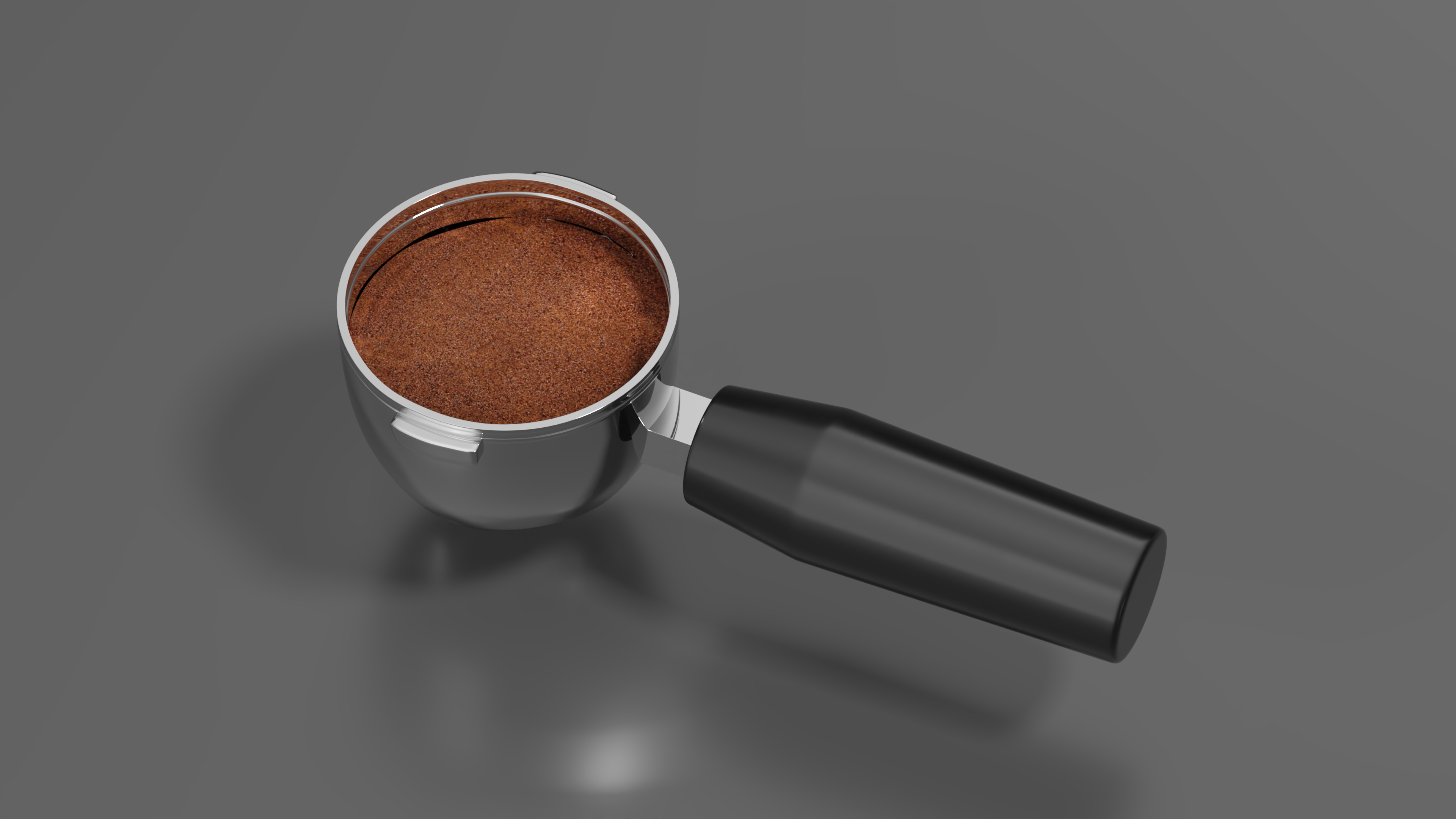 3D model Elektra Micro Casa Leva Coffee Machine Chrome and Brass