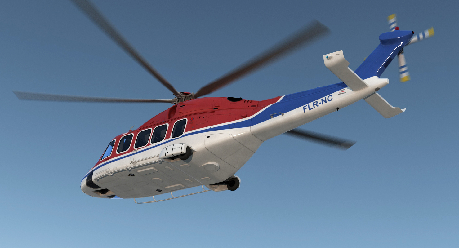 3D Agusta Westland AW189